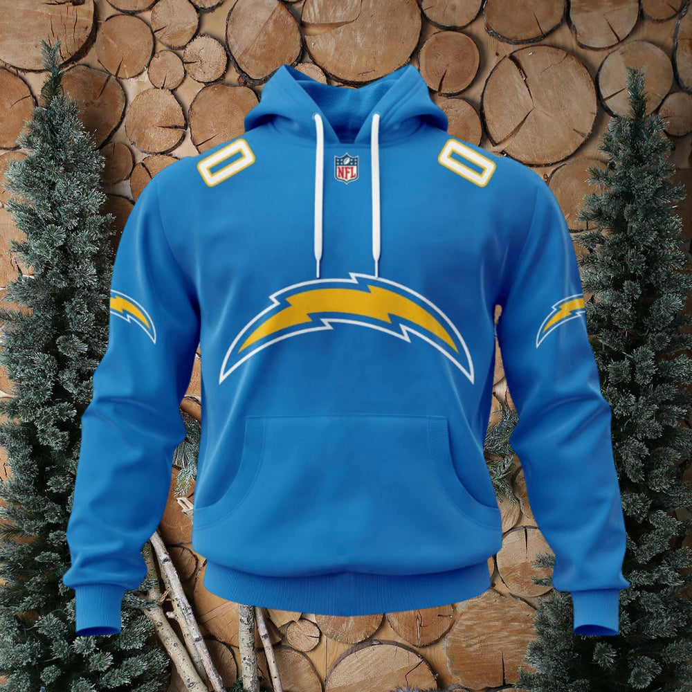Los Angeles Chargers Personalized Hoodie AZCHD235