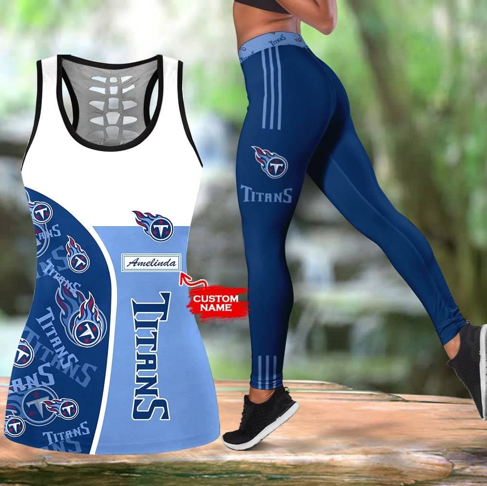 Tennessee Titans Personalized Leggings And Tank Top BG226