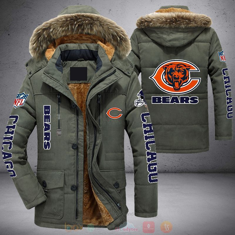 Chicago Bears Winter Parka Jacket HT05