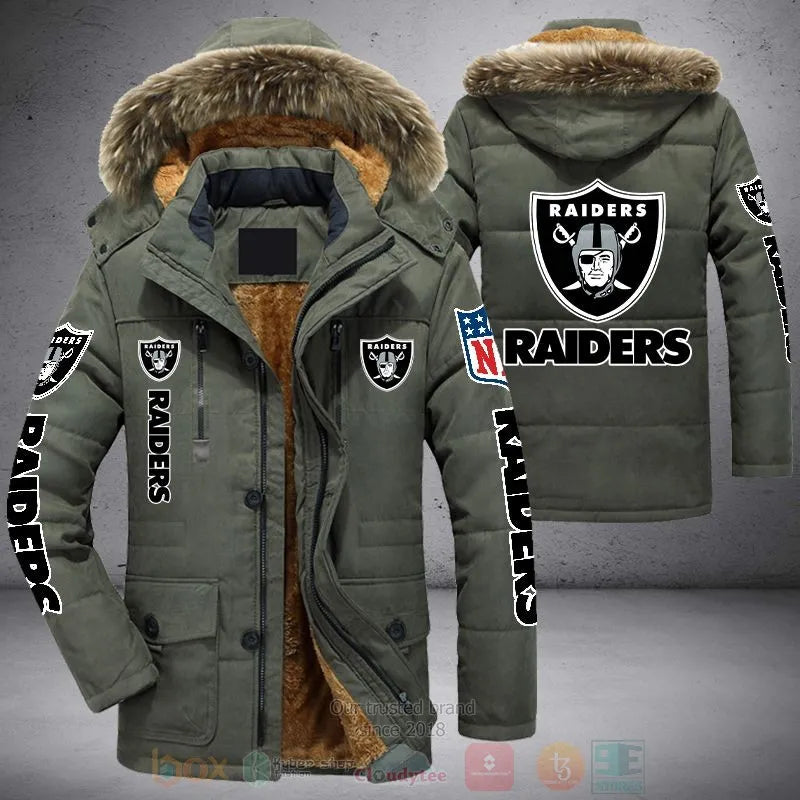 Las Vegas Raiders Winter Parka Jacket HT13