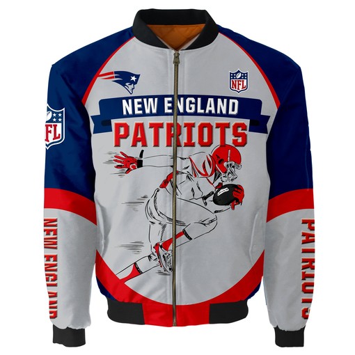 New England Patriots Thick Bomber Jacket CSBBT194