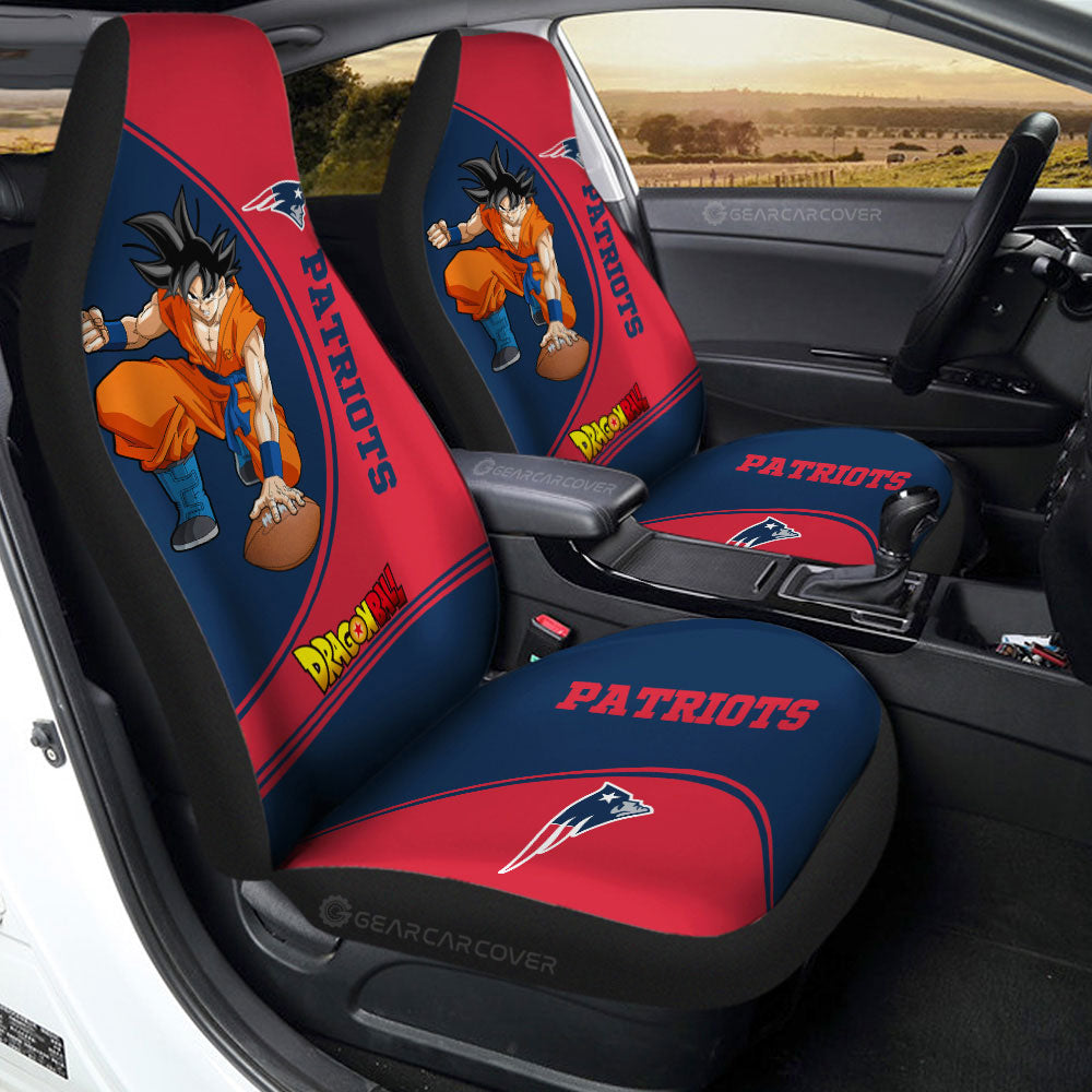 New England Patriots Car Seat Covers Goku AZBTCSC000034