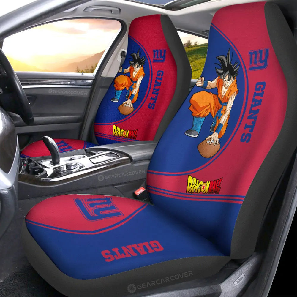 New York Giants Car Seat Covers Goku AZBTCSC000038