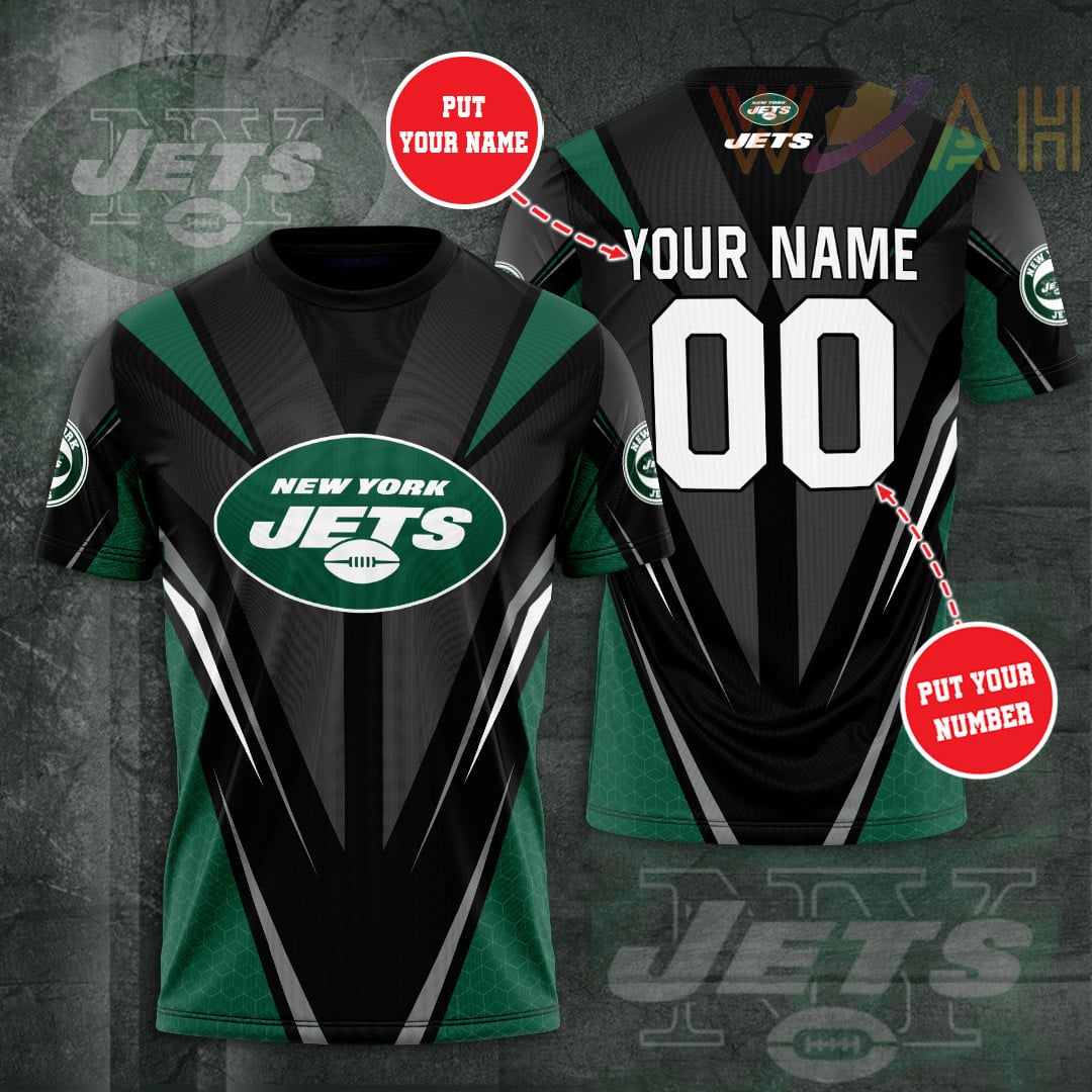 New York Jets Personalized 3D T-shirt BG398