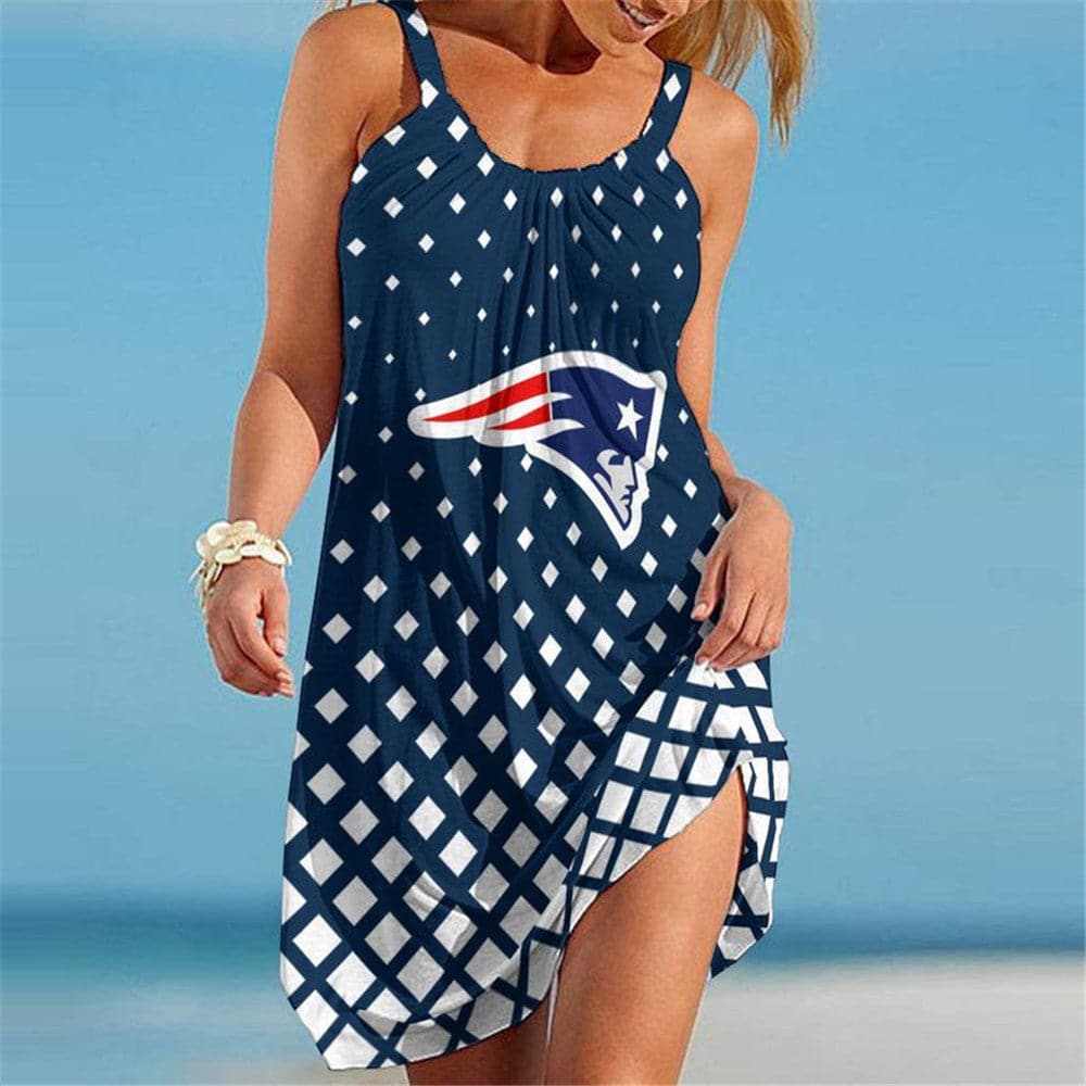 New England Patriots Beach Dress BG181