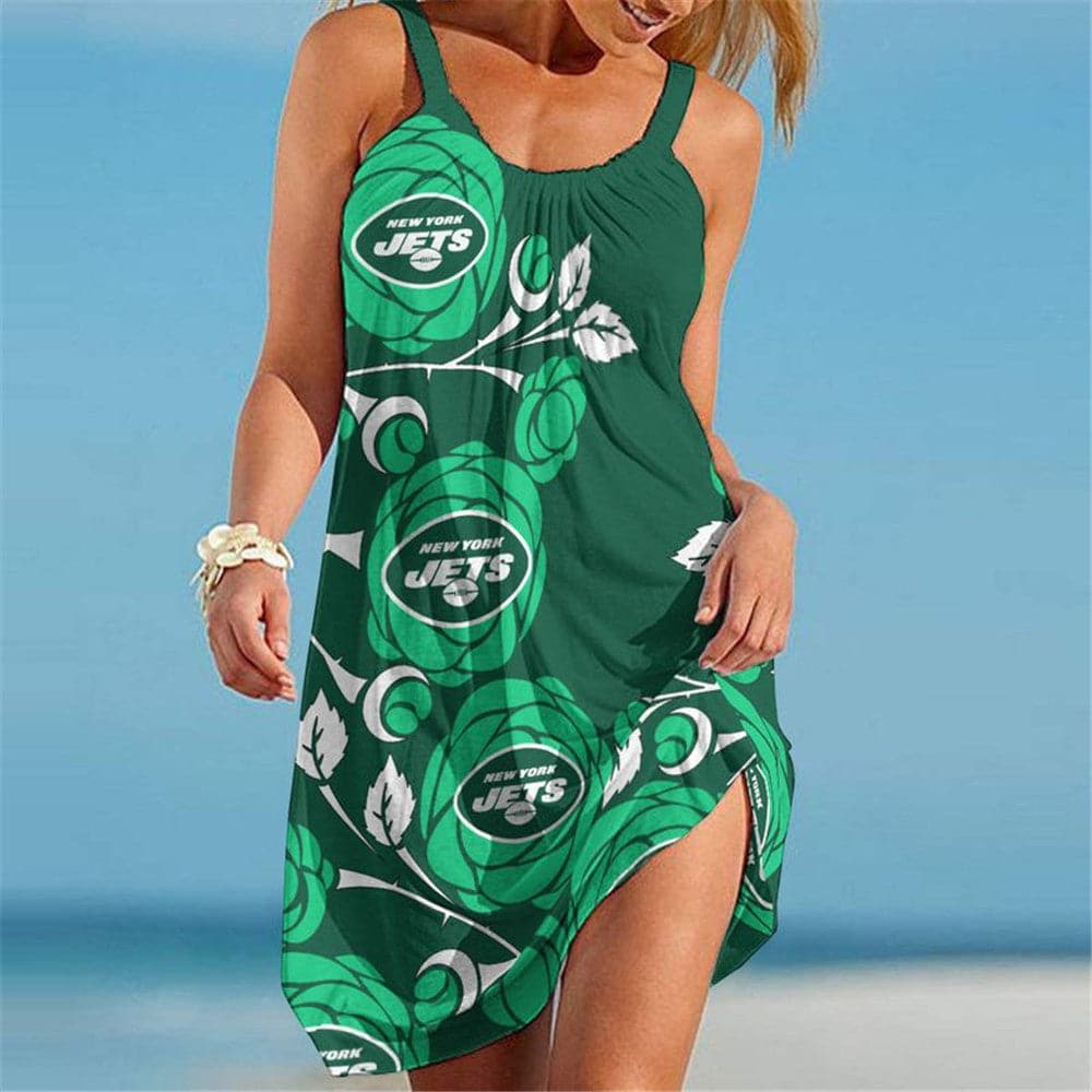 New York Jets Beach Dress BG214