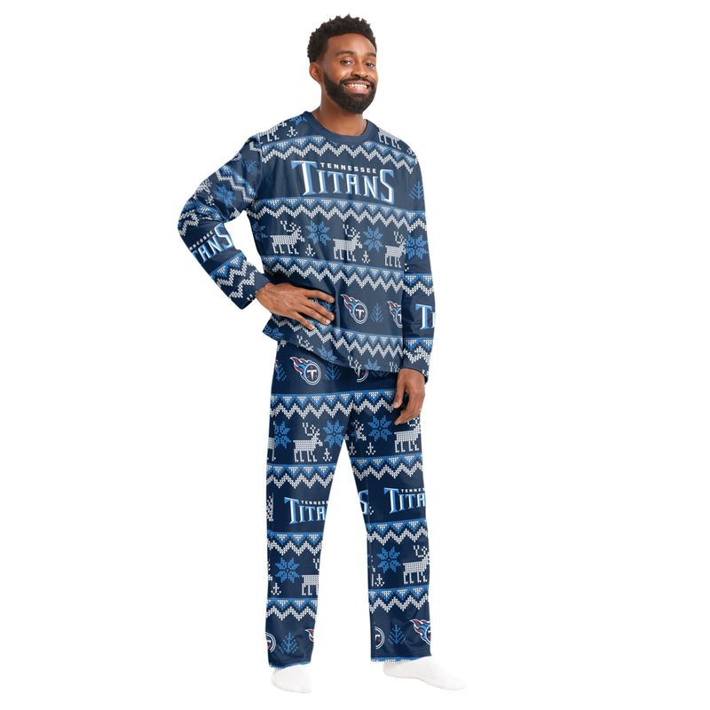 Tennessee Titans Family Holiday Pajamas AZCPYZAM095