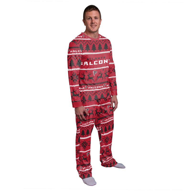 Atlanta Falcons Family Holiday Pajamas AZCPYZAM034