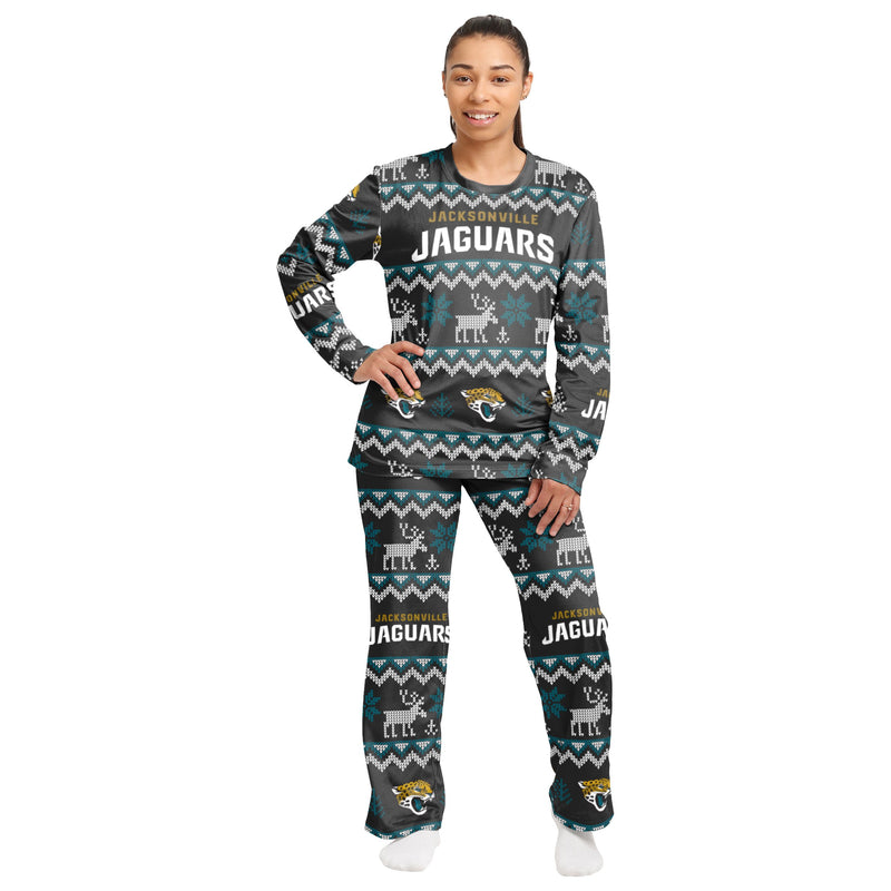 Jacksonville Jaguars Family Holiday Pajamas AZCPYZAM079