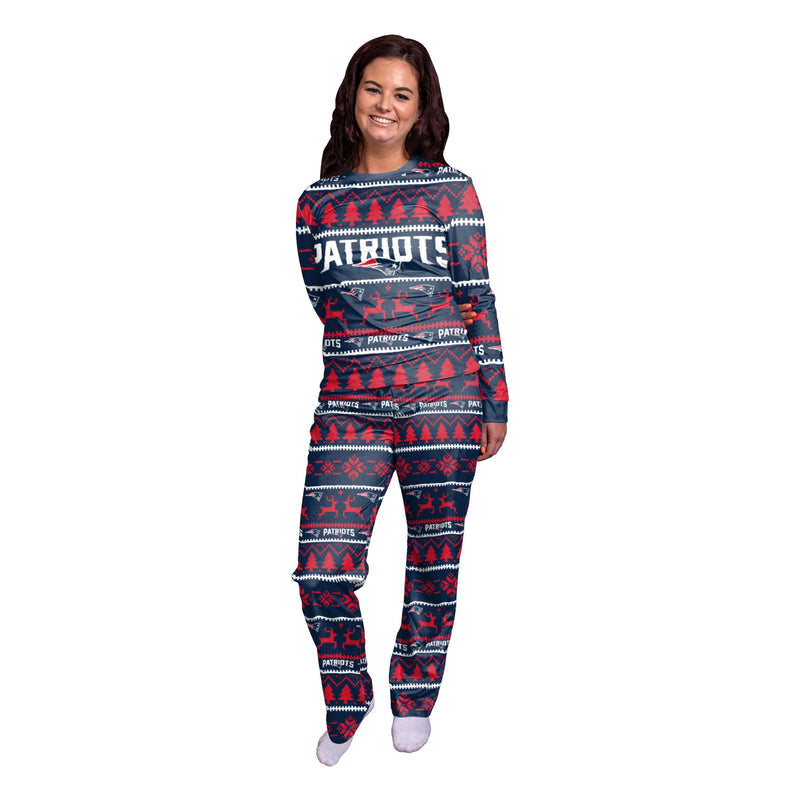New England Patriots Family Holiday Pajamas AZCPYZAM054