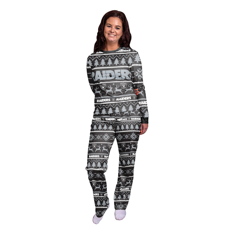 Las Vegas Raiders Family Holiday Pajamas AZCPYZAM049