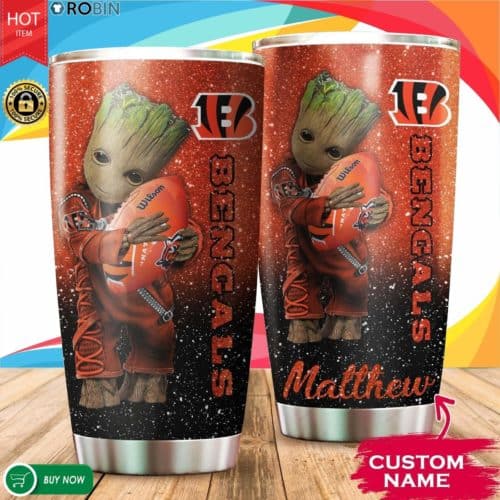 Cincinnati Bengals Personalized Tumbler BG500
