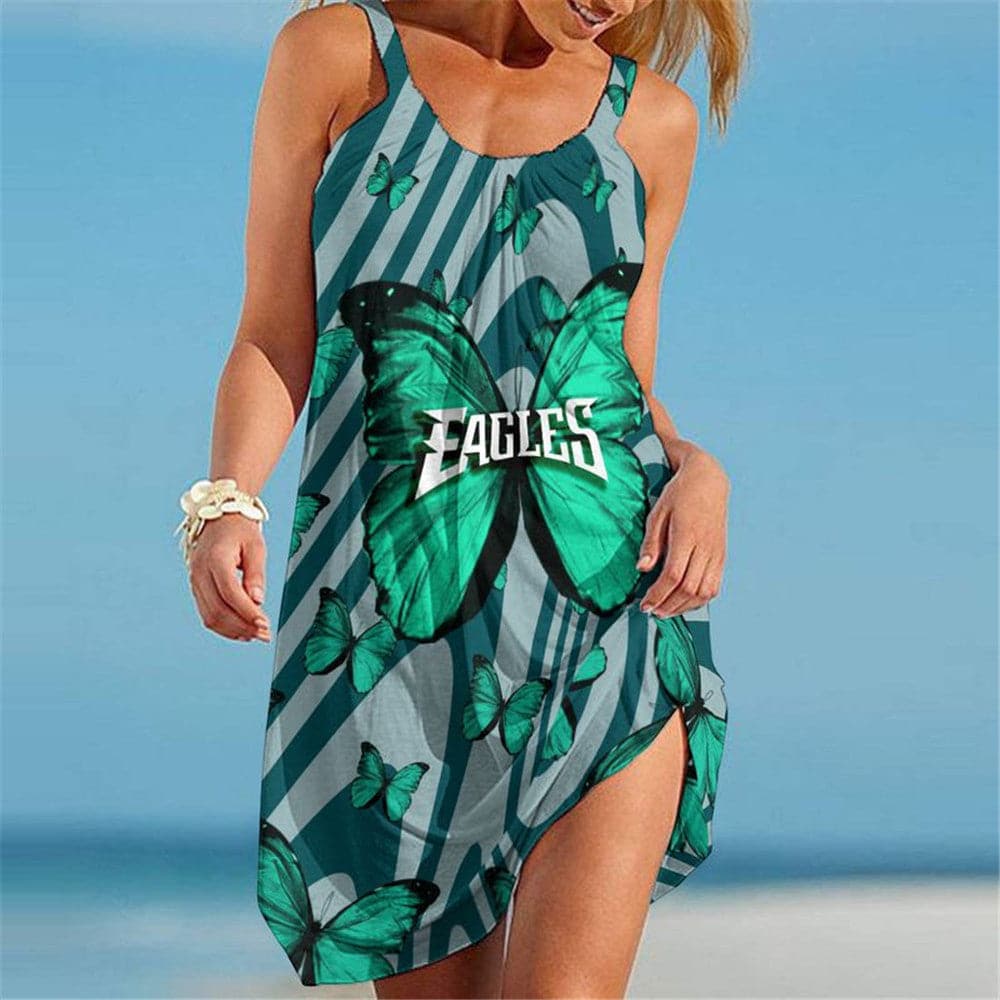 Philadelphia Eagles Beach Dress BG162