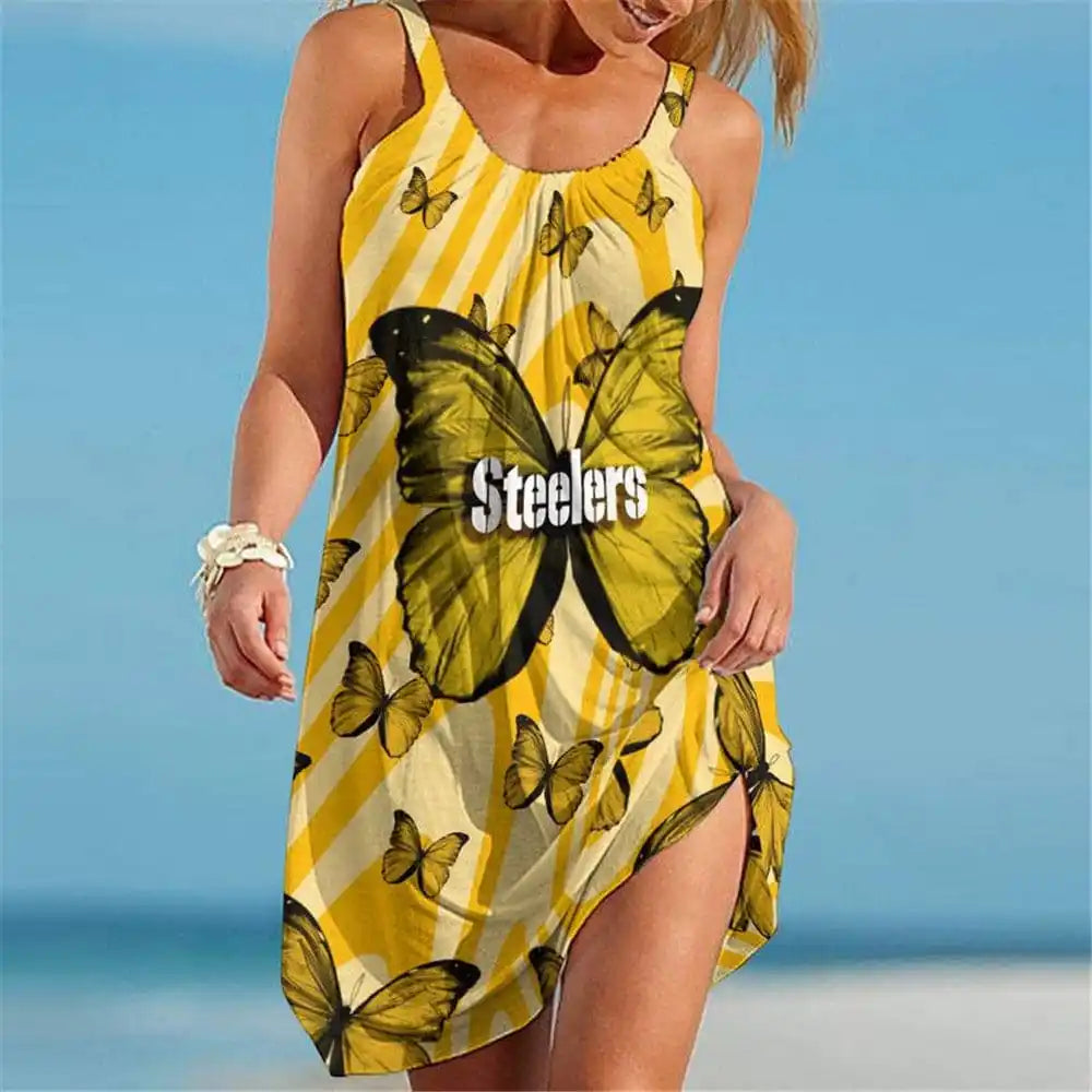 Pittsburgh Steelers Beach Dress BG163