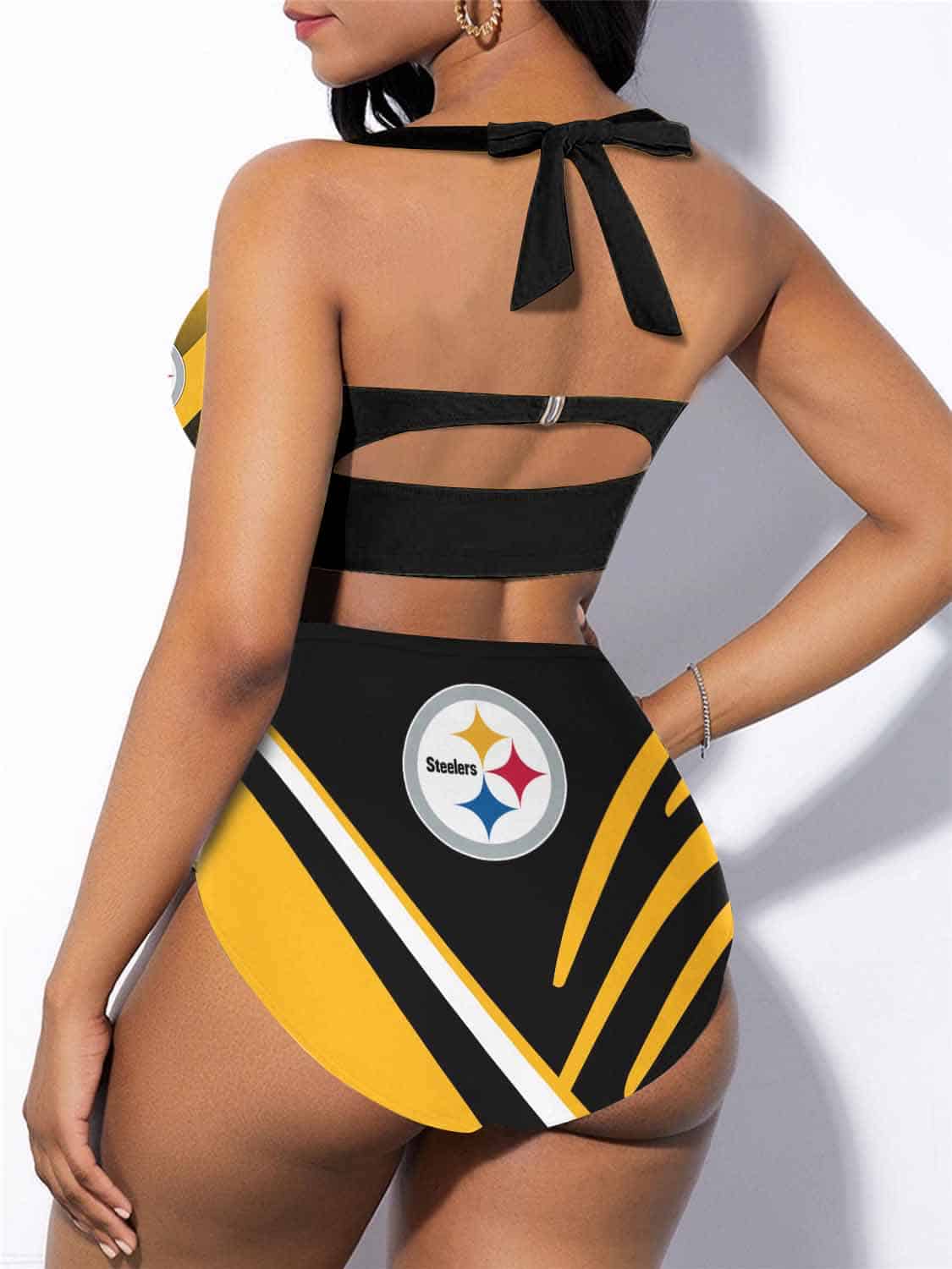 Pittsburgh Steelers Sexy Print Bikini Swimsuit 156