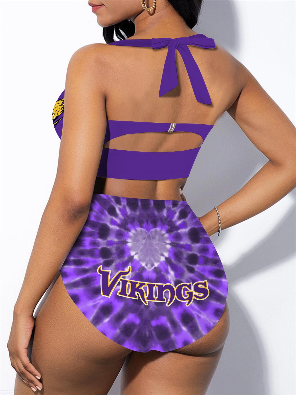 Minnesota Vikings Sexy Print Bikini Swimsuit 171