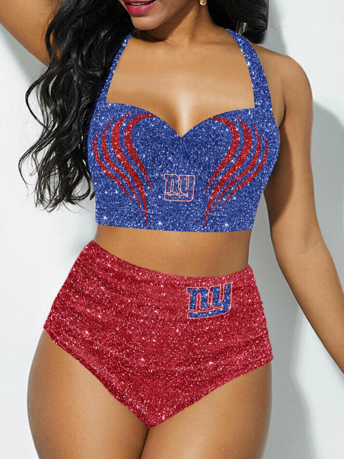 New York Giants Sexy Print Bikini Swimsuit 184