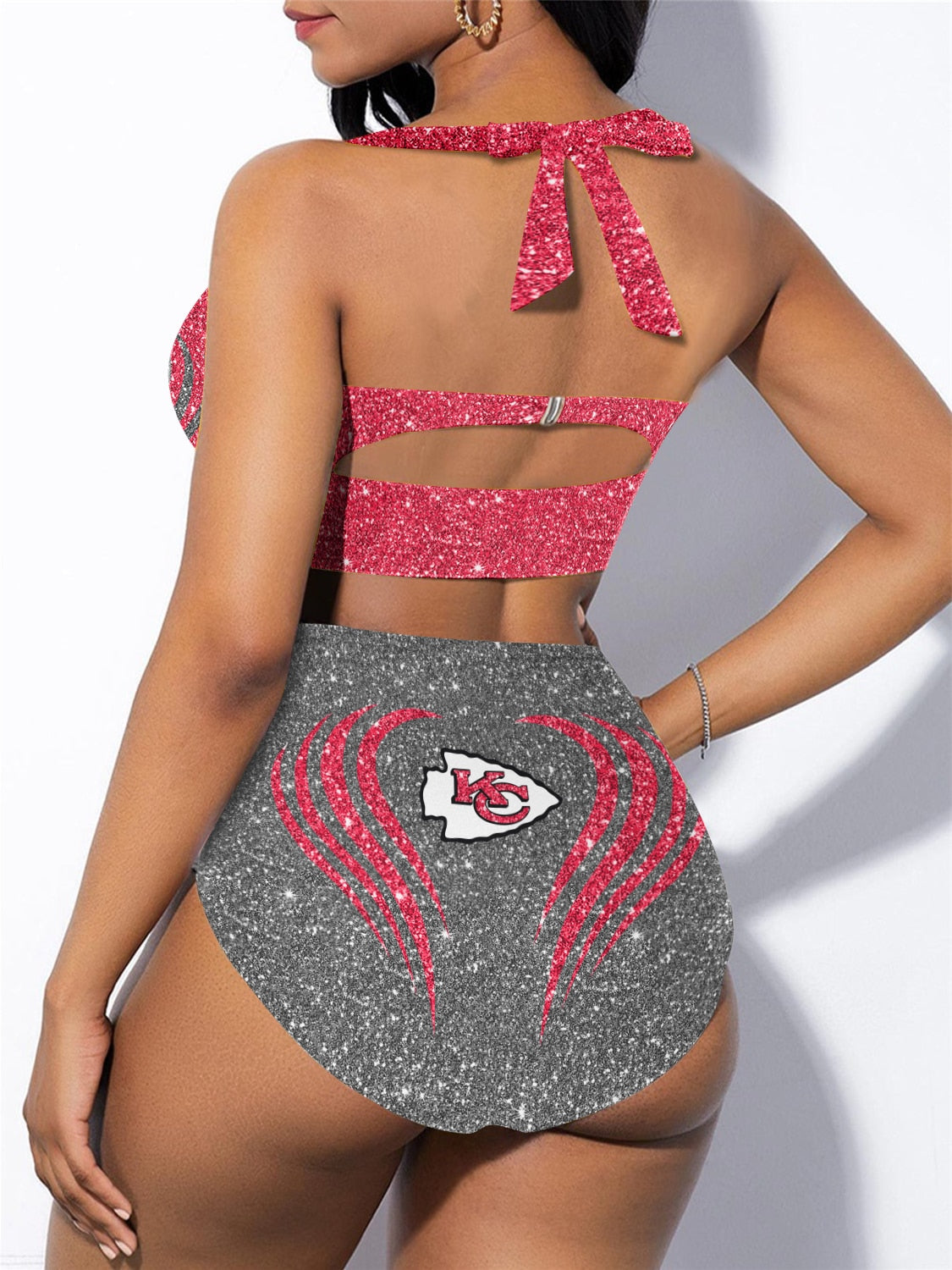 Kansas City Chiefs Sexy Print Bikini Swimsuit 188