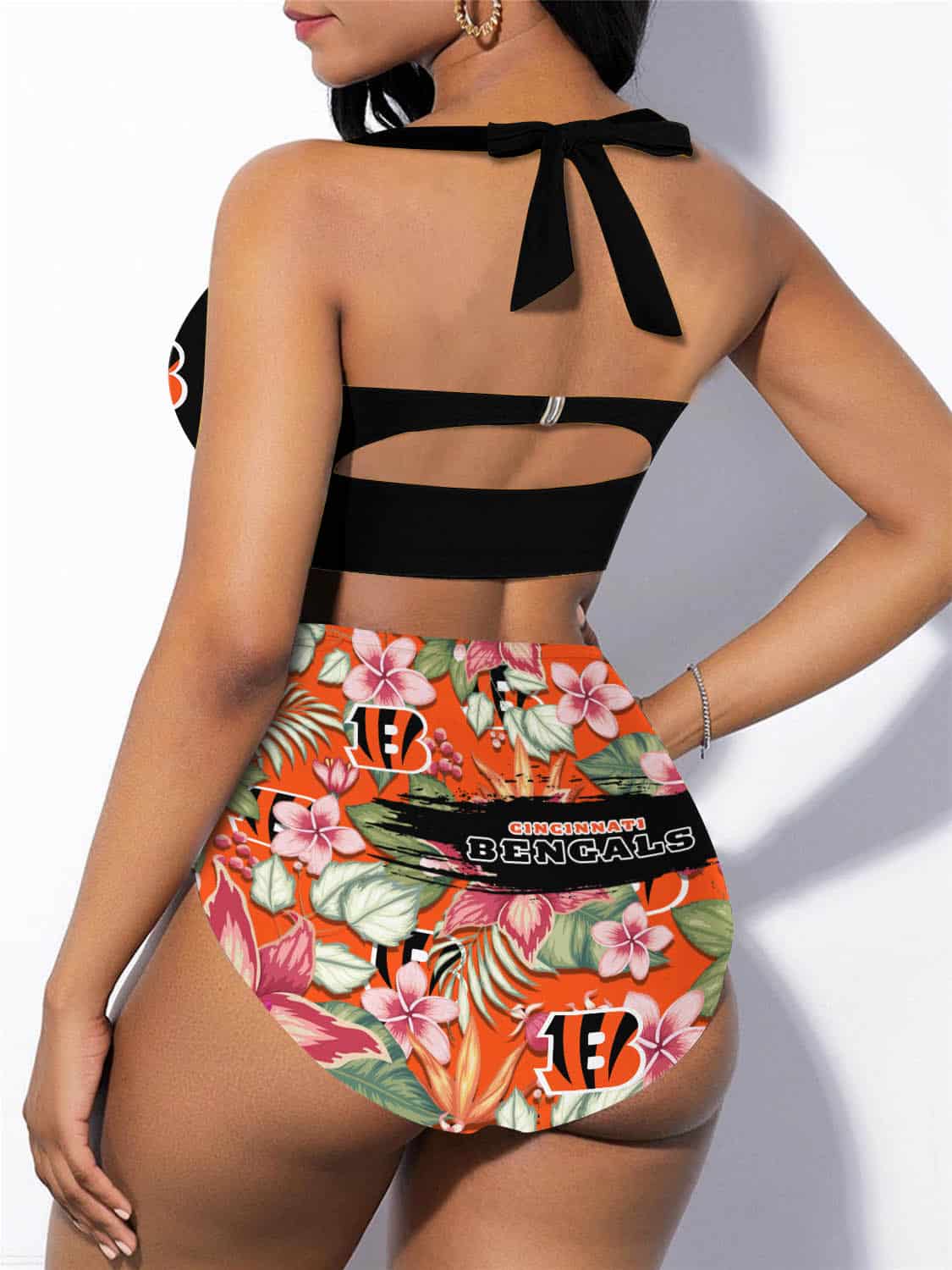 Cincinnati Bengals Sexy Print Bikini Swimsuit 199