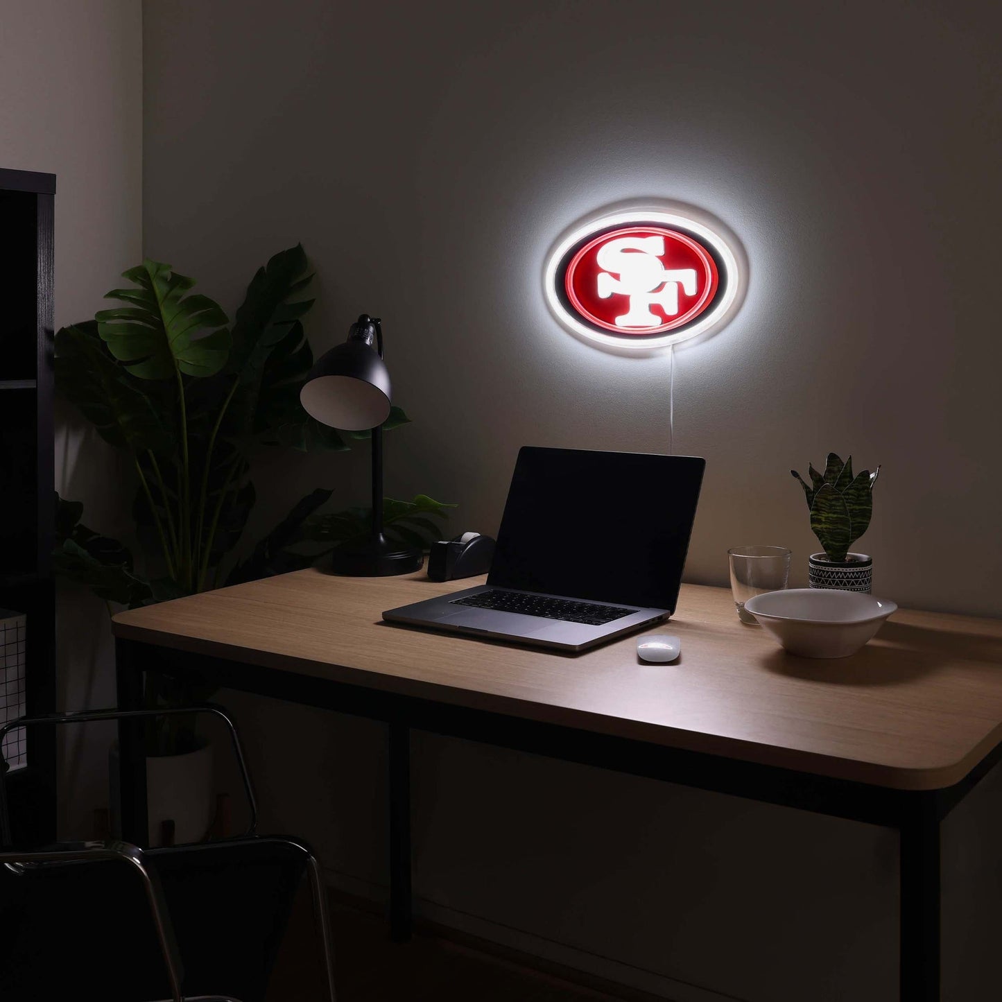 San Francisco 49ers LED Neon Light Up Team Logo Sign