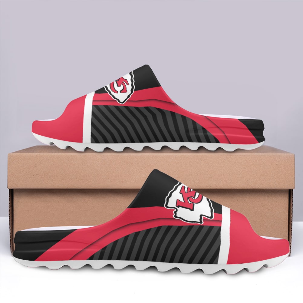 Kansas City Chiefs Yeezy Slippers Shoes SPT051