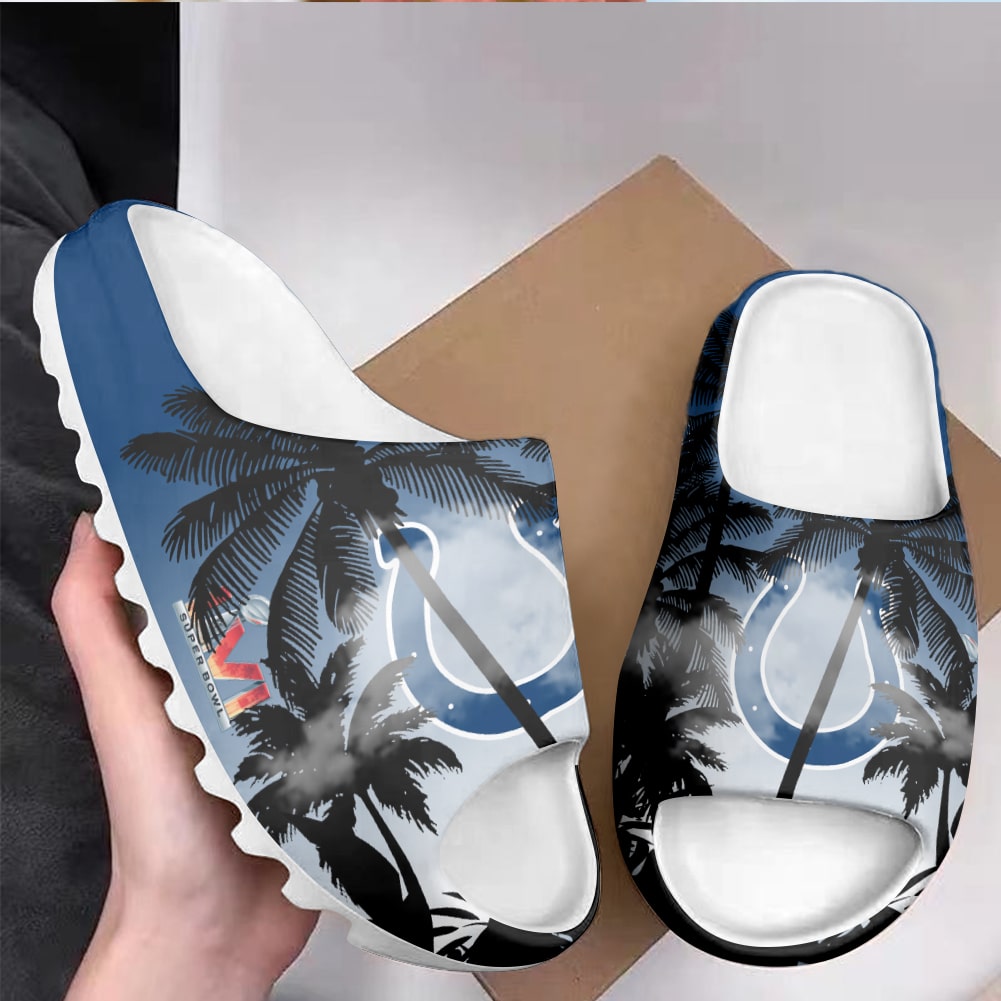 Indianapolis Colts Yeezy Slippers Shoes SPT071
