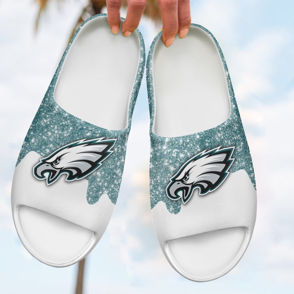 Philadelphia Eagles Yeezy Slippers Shoes SPT073