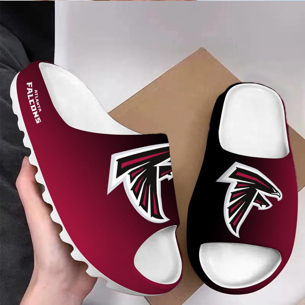Atlanta Falcons Yeezy Slippers Shoes SPT089