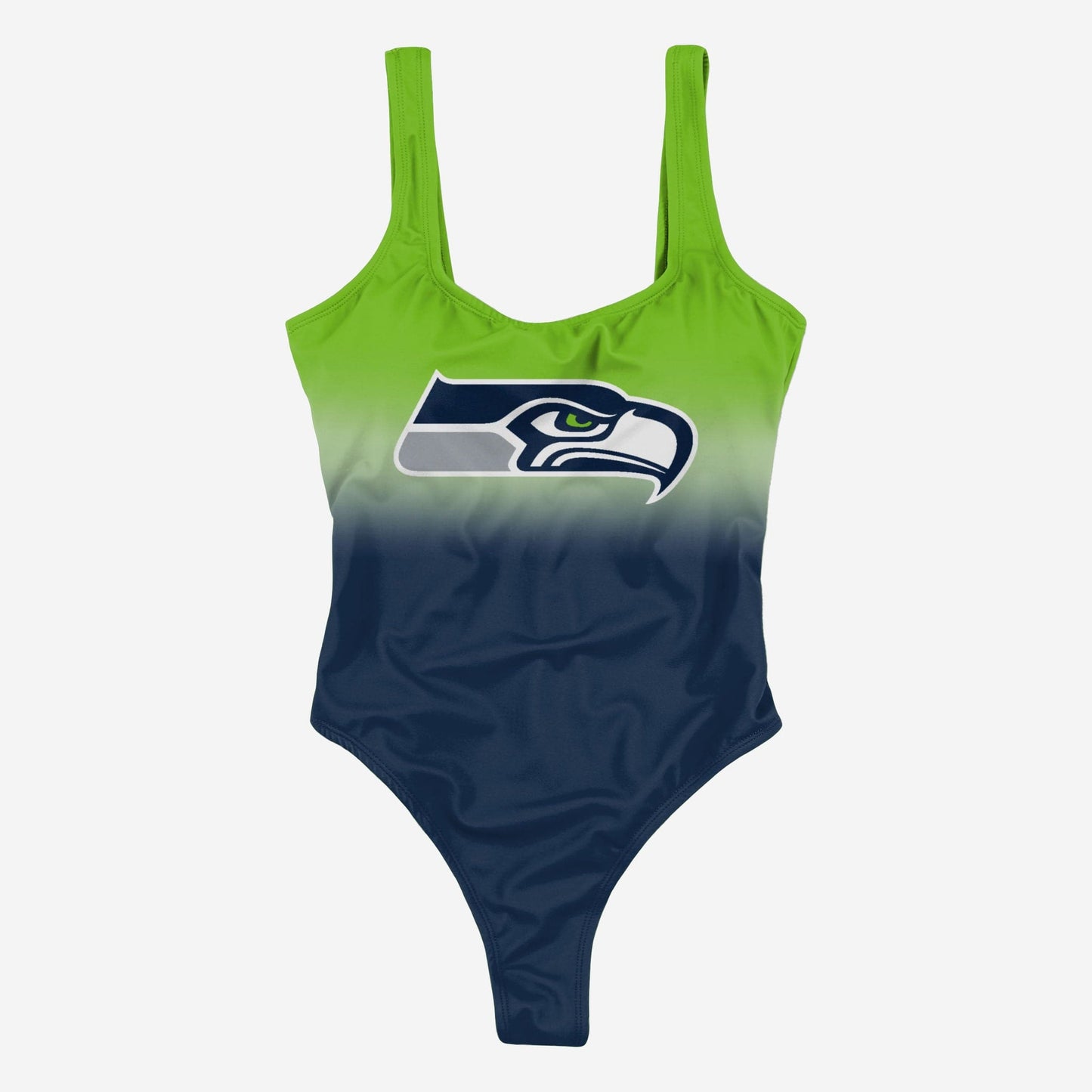 Seattle Seahawks Women Gametime Gradient Summer One Piece Bathing Suit AZBTOPBS000004