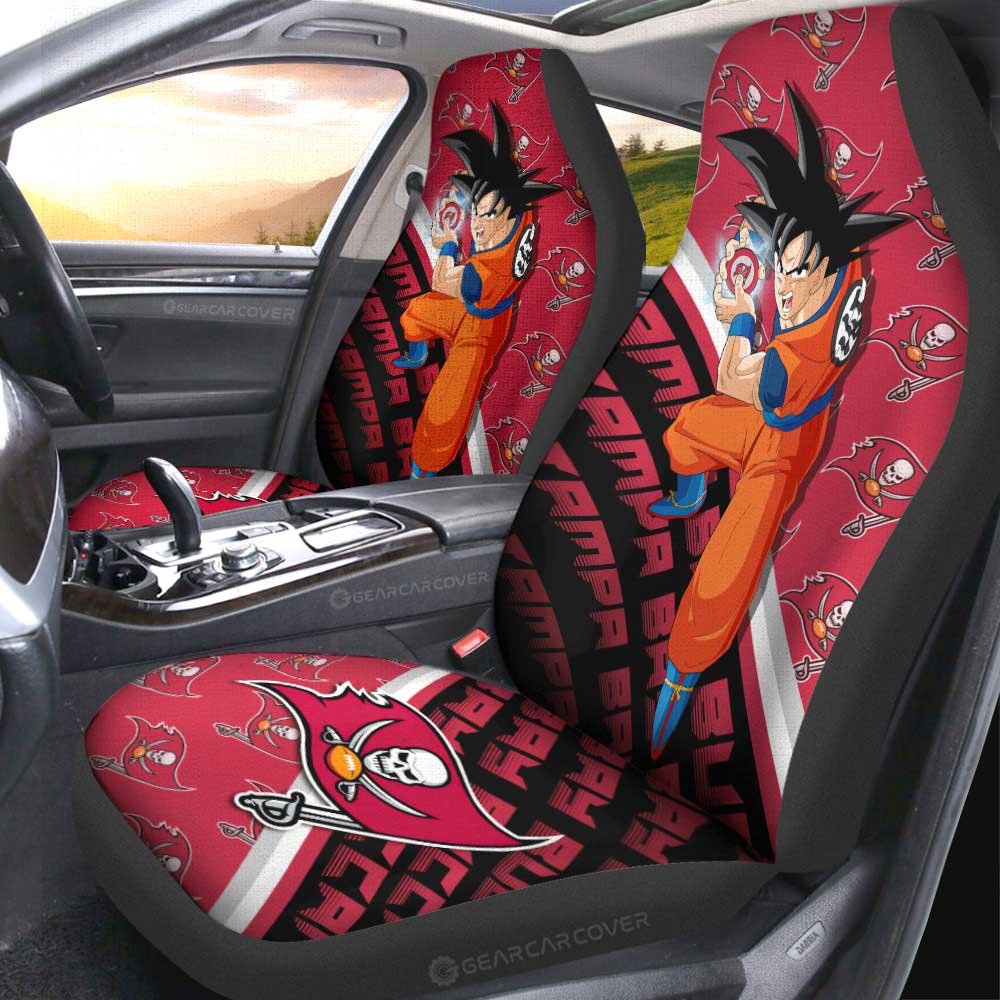 Tampa Bay Buccaneers Car Seat Covers Goku AZBTCSC000048