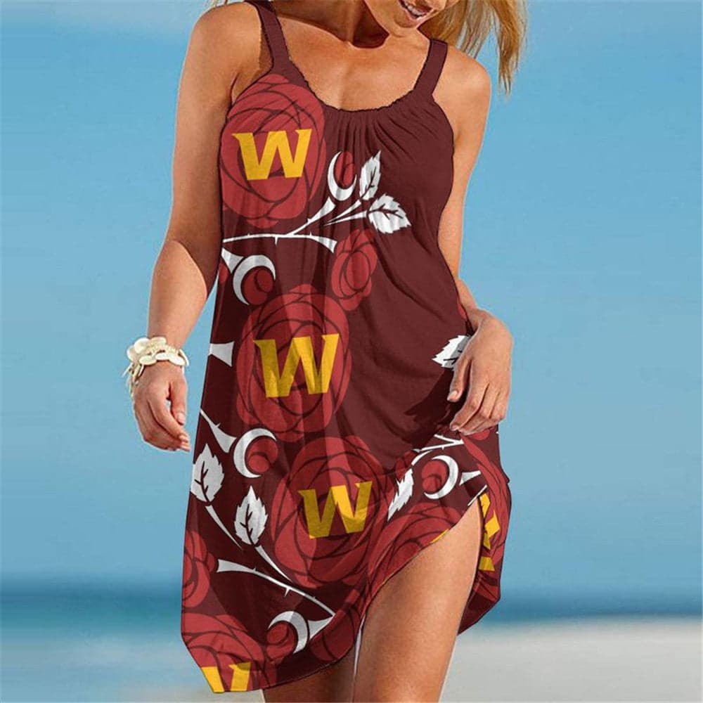 Washington Commanders Beach Dress BG219