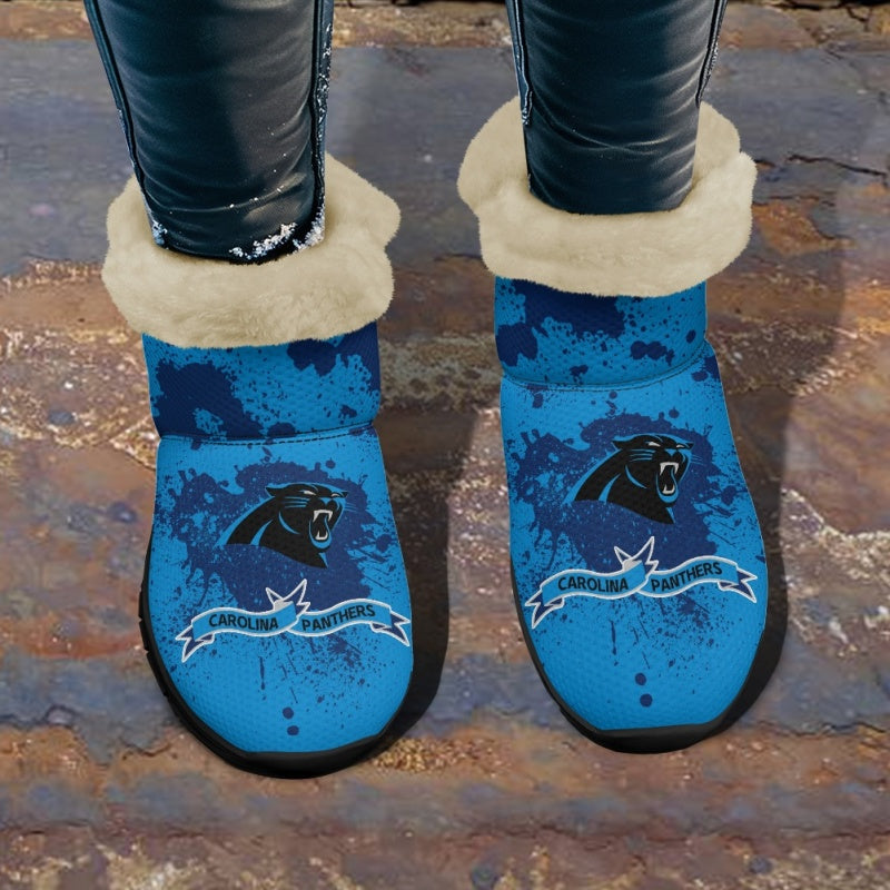 Carolina Panthers Comfy Winter Snow Boots AZDDWSB000101