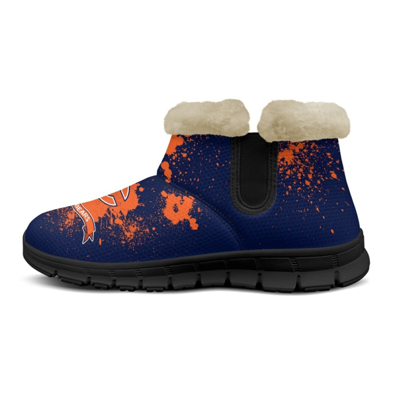 Chicago Bears Comfy Winter Snow Boots AZDDWSB000102