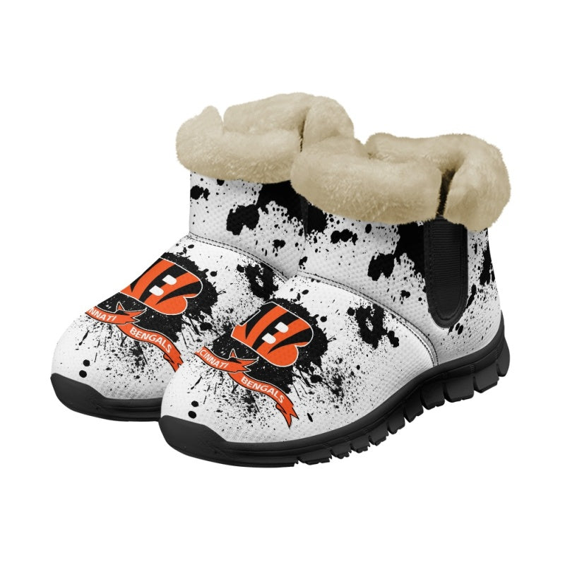 Cincinnati Bengals Comfy Winter Snow Boots AZDDWSB000117