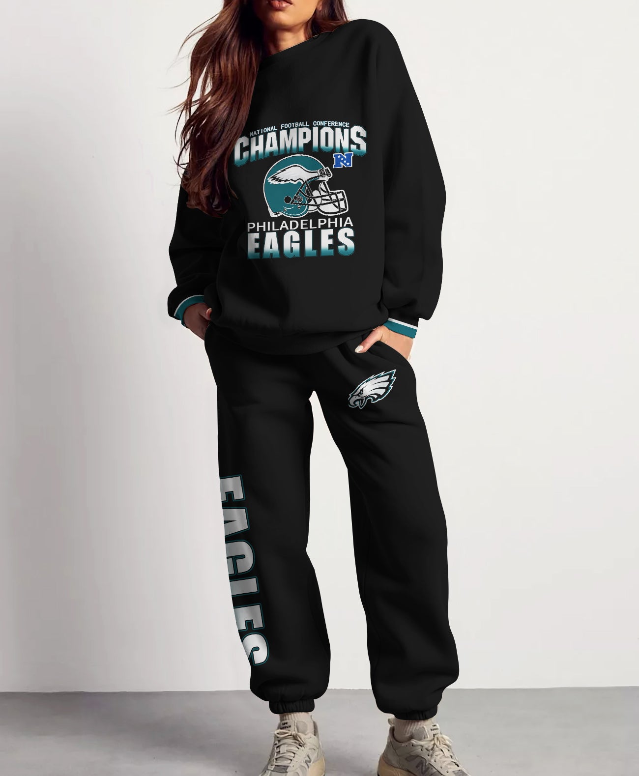 Philadelphia Eagles Combo 3D Sweatsuit and Sweatpants Unisex CBSP152