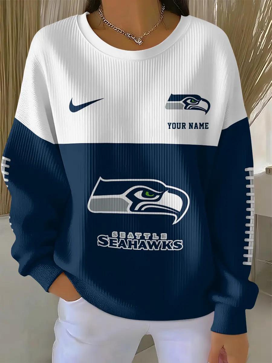 Seattle Seahawks Women’s Knit Sweatshirt EM85