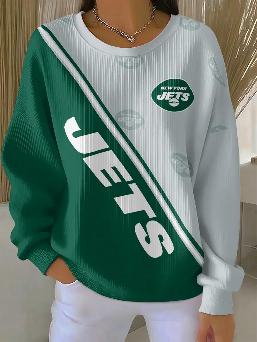 New York Jets Women’s Knit Sweatshirt EM33
