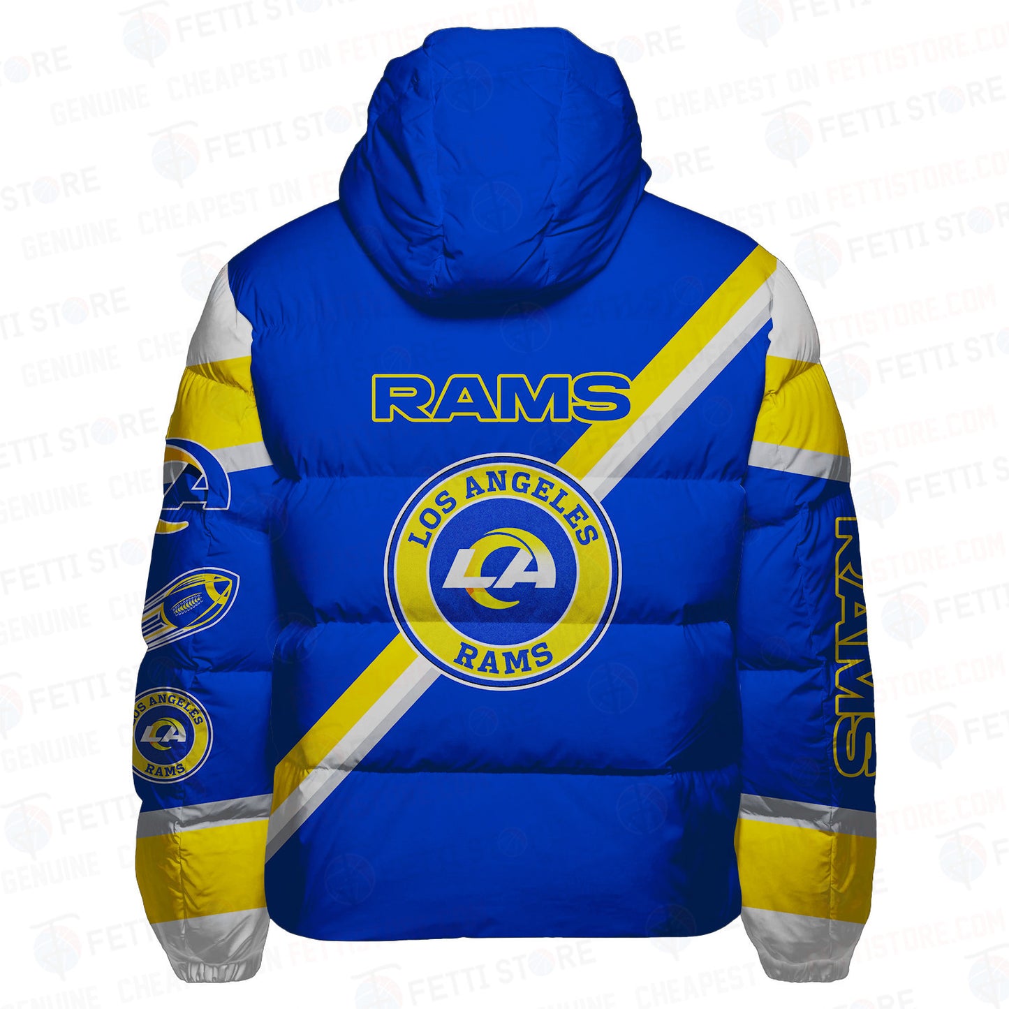 Los Angeles Rams CozyCloud Down Jacket AZBTDWJ000178