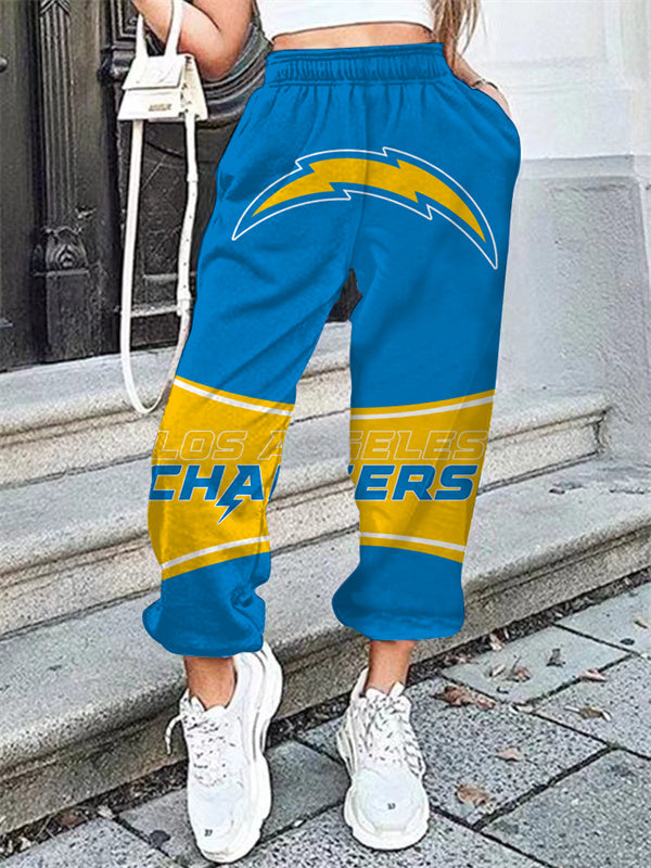 Los Angeles Chargers 3D Printed Pocket Sweatpants AZBTBSP000072