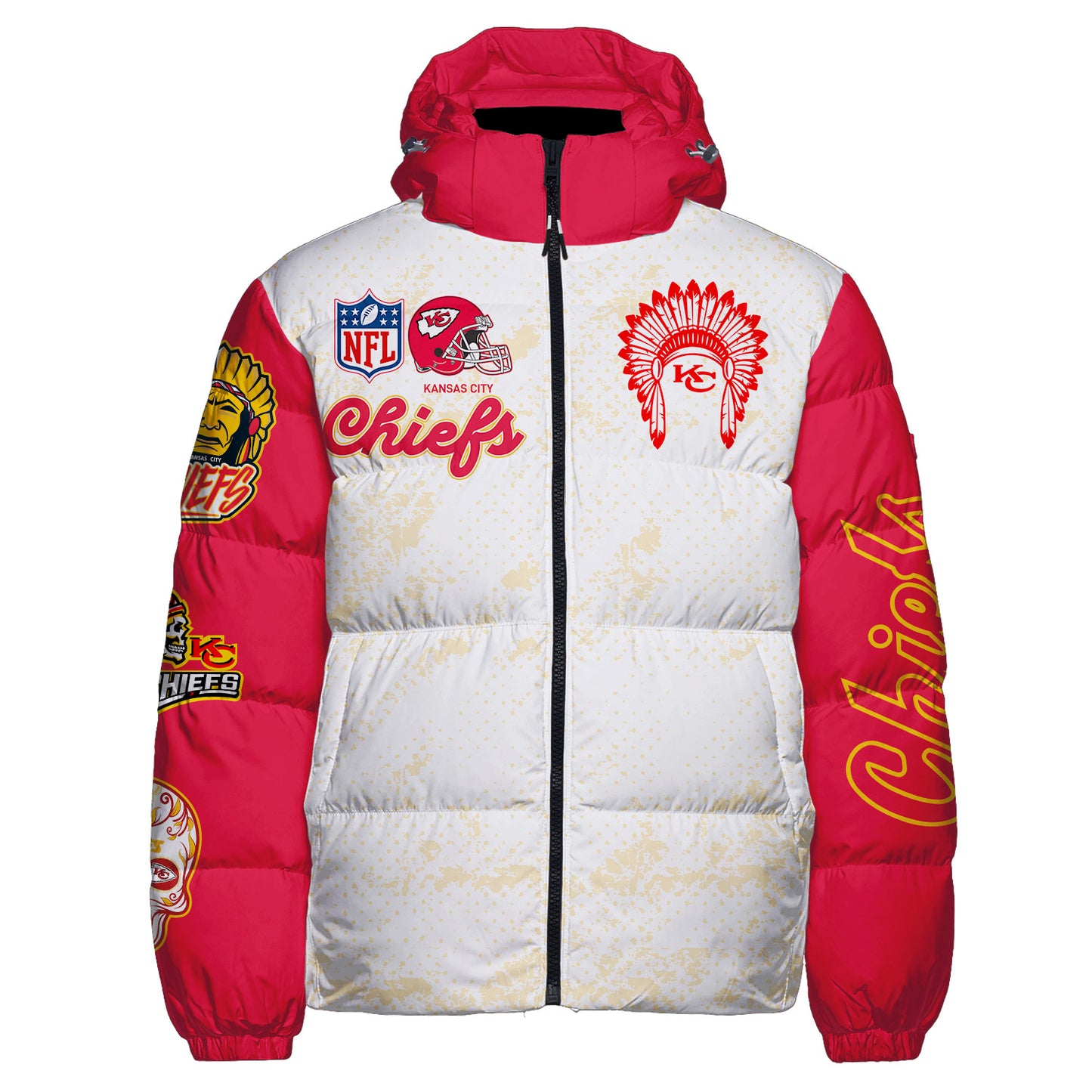 Kansas City Chiefs CozyCloud Down Jacket AZBTDWJ000223