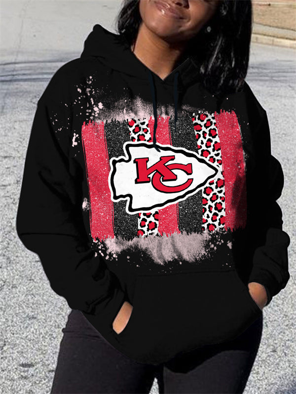 Kansas City Chiefs 3D Printed Pocket Pullover Hoodie AZBTPH000173