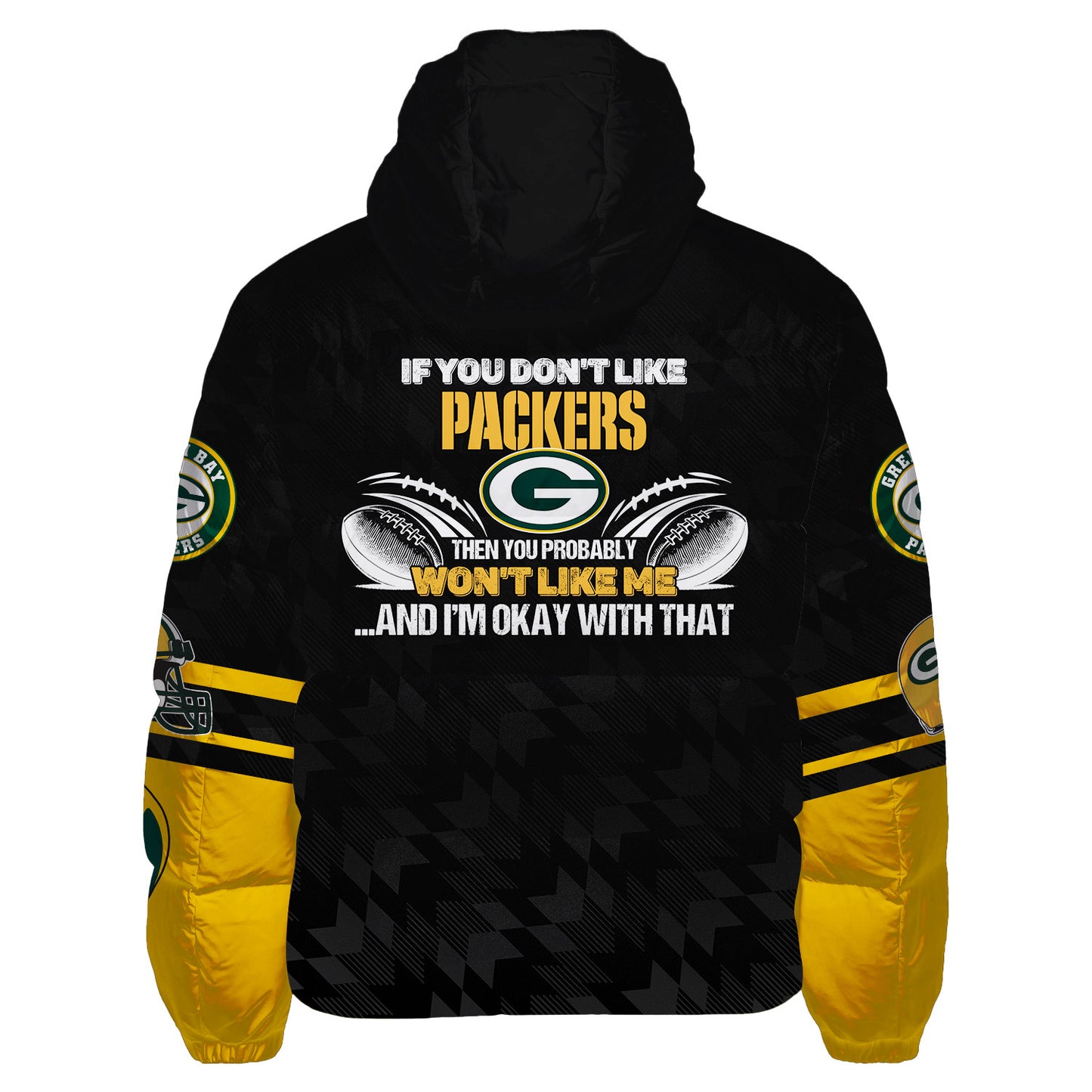 Green Bay Packers CozyCloud Down Jacket AZBTDWJ000410