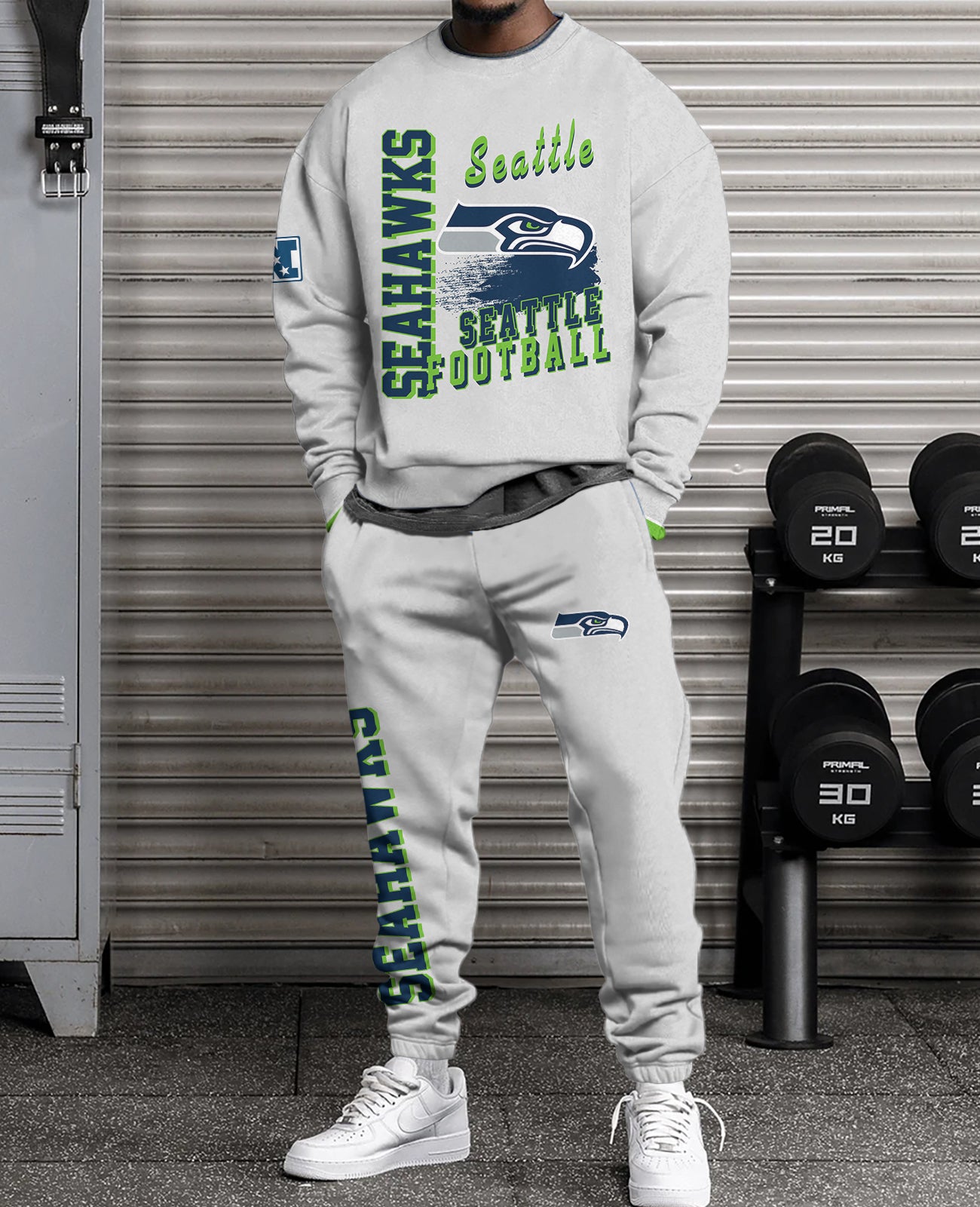 Seattle Seahawks Combo 3D Sweatsuit and Sweatpants Unisex CBSP167