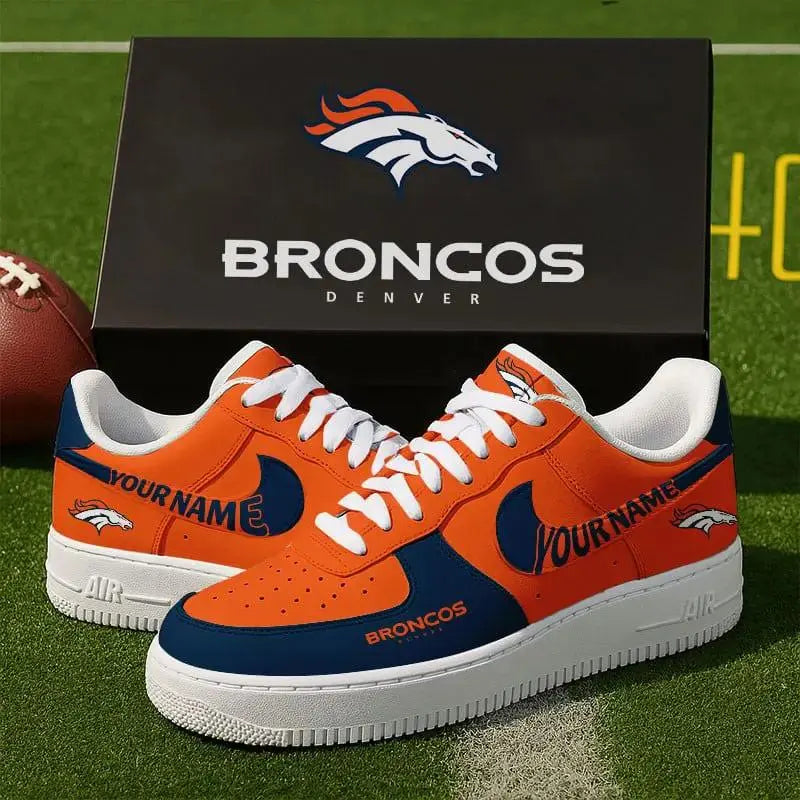 Denver Broncos New Personalized AF1-1 Sneakers 2025 AZBTAF1N000010
