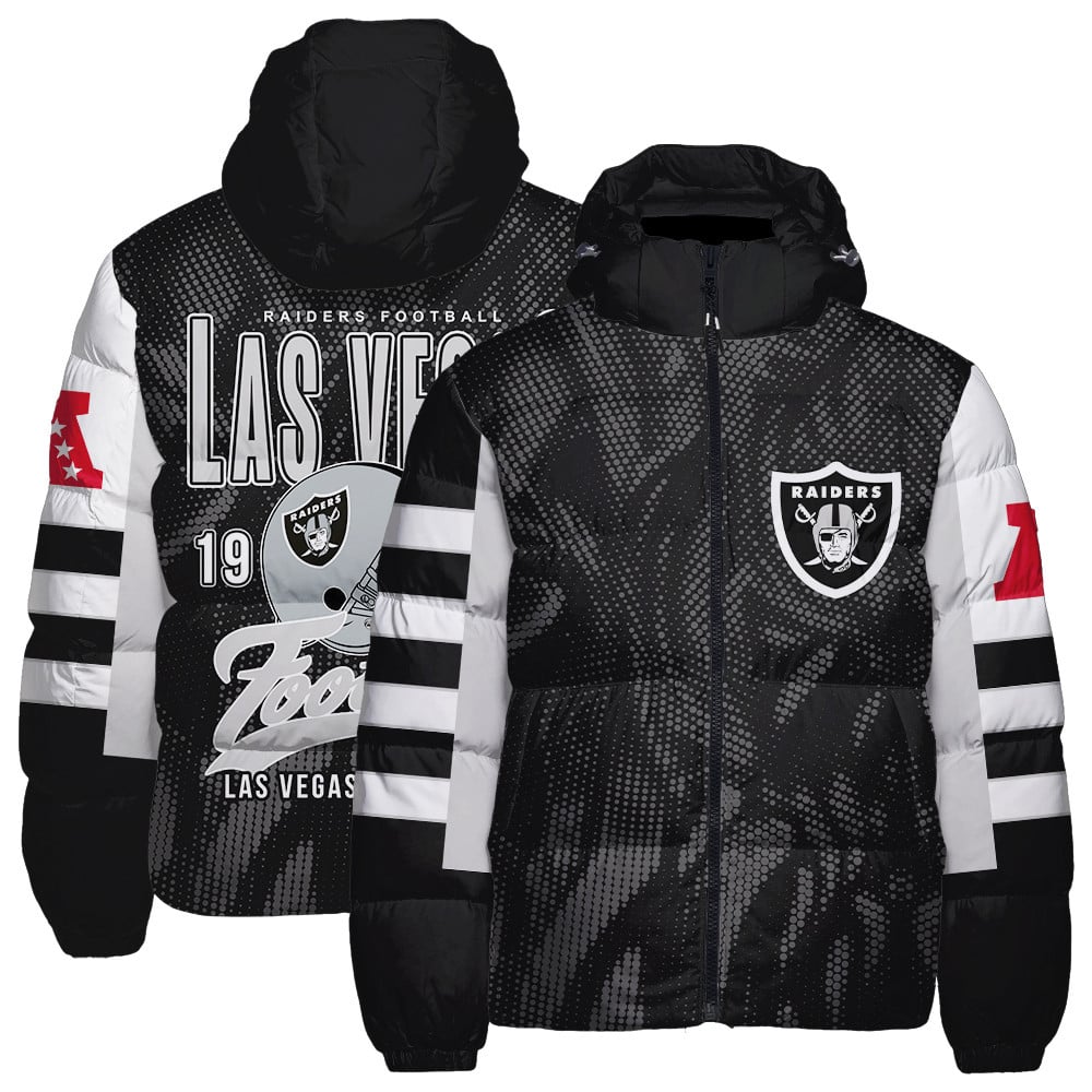 Las Vegas Raiders CozyCloud Down Jacket AZBTDWJ000326