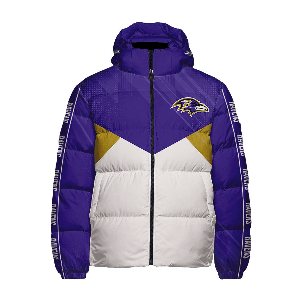 Baltimore Ravens CozyCloud Down Jacket AZBTDWJ000230