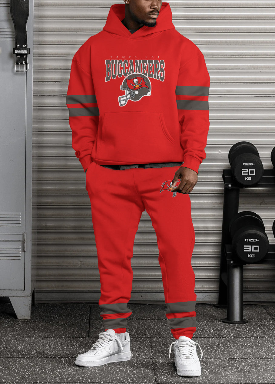 Tampa Bay Buccaneers Combo Pullover Hoodie And Sweatpants AZBTPHSP000452