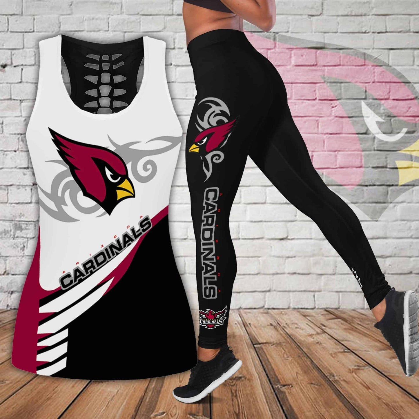 Arizona Cardinals Leggings/ Tank Top Limited 009