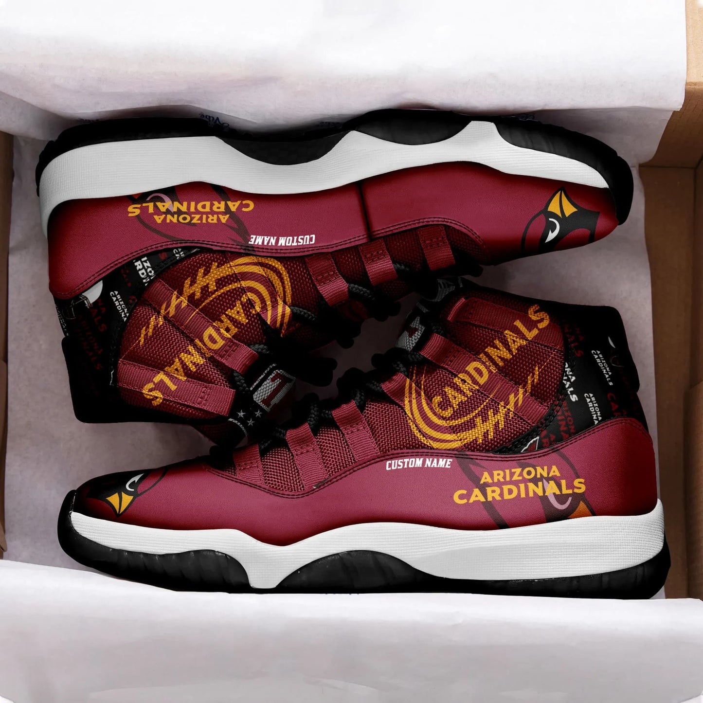 Arizona Cardinals Personalized AJD11 Sneakers BG184