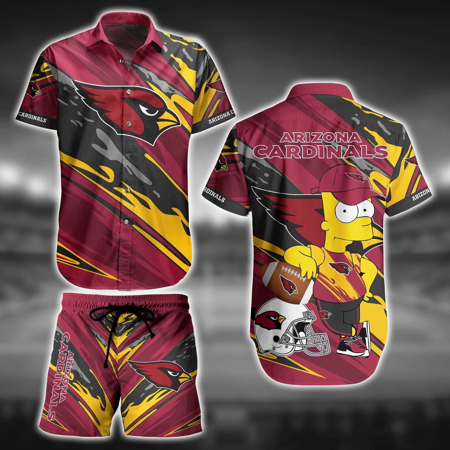 Arizona Cardinals Shirt and Shorts BG190